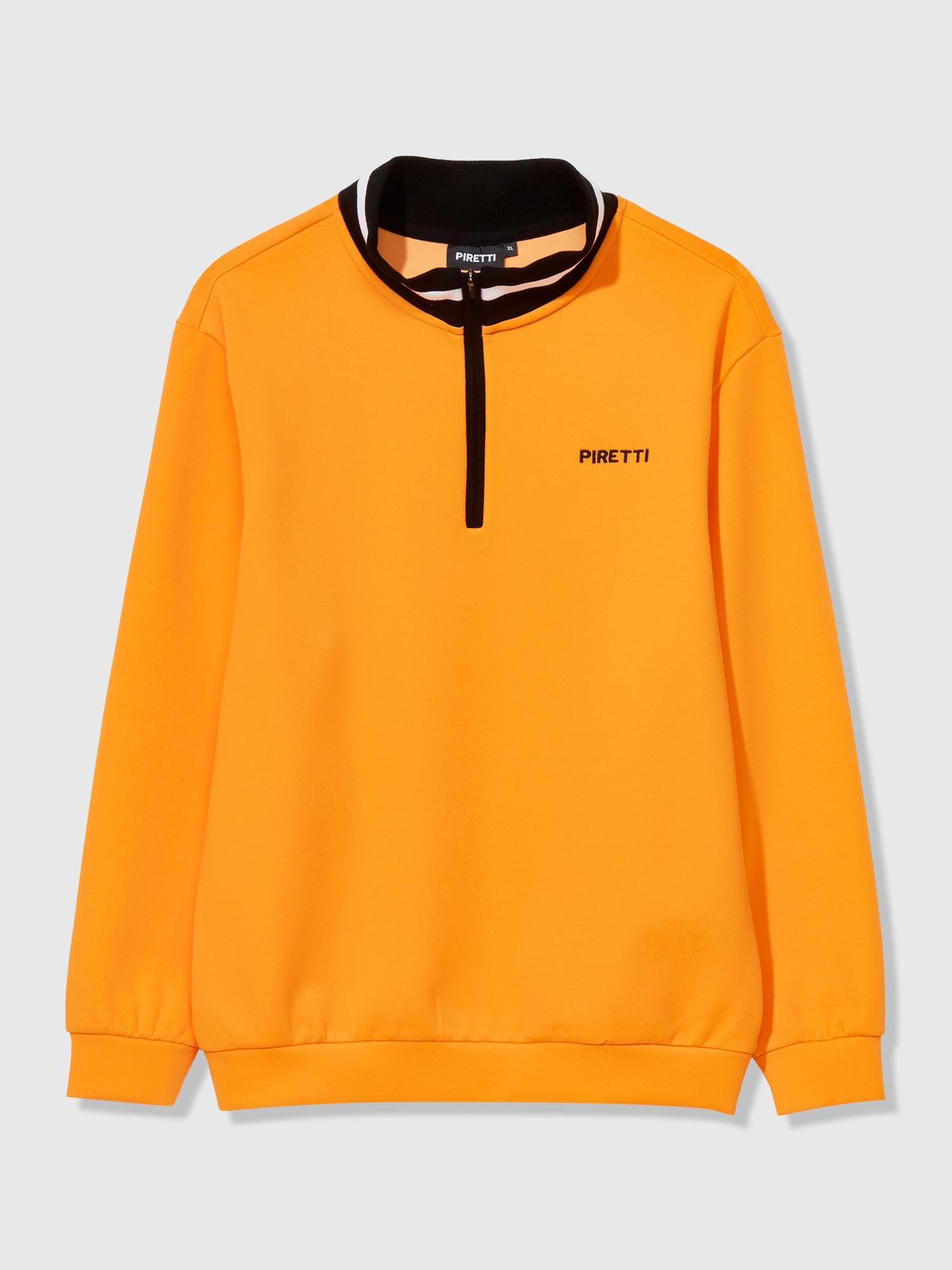 Pireti Elite Half-Zip T-Shirt M_Burnt Orange Burnt Orange/06(Xxl(110))