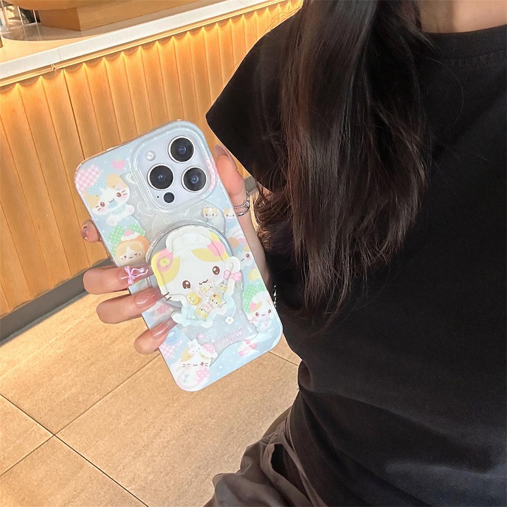 New HelloKitty Shockproof Phone Case Luxury Stylish INS Korean Cute For iPhone 16 15 14 13 Pro Max Lovely Anti-fall Cover Funda