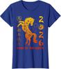 Chinese New Year Design - 2026 Year of The Horse Gift Ladies' Crewneck T-Shirt