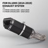 V Strom 1000/1050 Compatible Motorcycle Exhaust Tailpipe