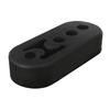 Automotive Universal Muffler Lifting Lugs High-strength Four-hole Adjustable and Elongated Exhaust Hanger Pipe Hook 2Pcs