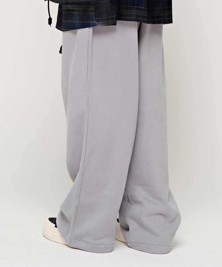 CARGOBROS Cb Essential Brushed Wide Pants (Grey)