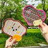Cartoon Animal Animal Shaped Palm Fan Cattail Woven Handheld Fan Cattail Hand Fan  Photo Prop