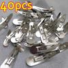 New Silver Water Drop Shaped Hairpin Punk Basic Alloy Hip Hop Hair Clips for Women BB Hairpins Barrette Fashion Hair Accessories