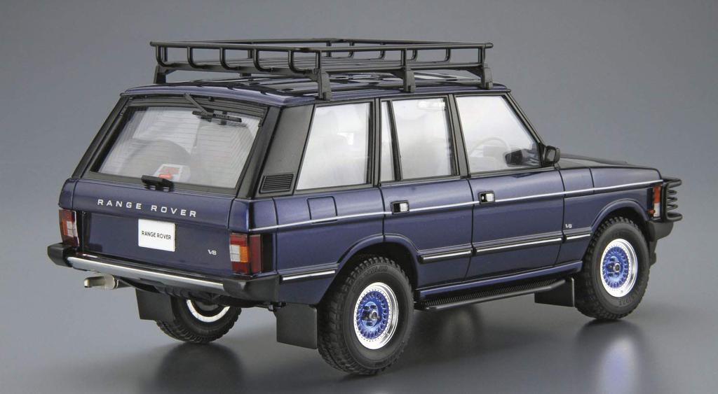 Aoshima Bunka Kyozaisha Die Modellautoserie SP Land Rover LH36D Range Rover Classic Custom 1992 Plastikmodell 1/24