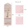 Travel Portable Jewelry Organizer Roll Foldable Jewelry Case for Bracelet Ring Necklaces Earring Jewelry Storage Bag Travel Bags