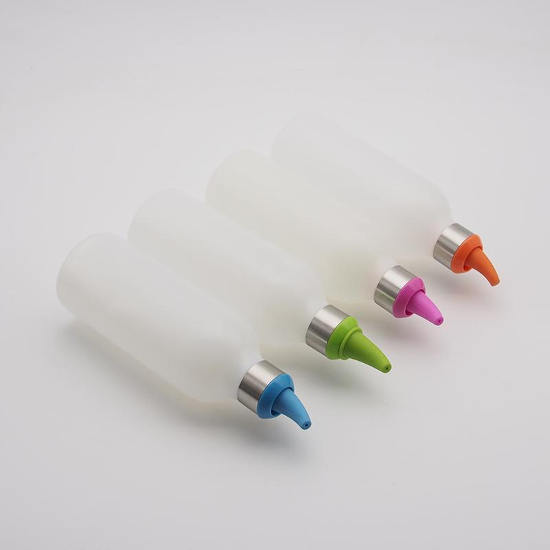 450ml Gewürz Squeeze Flasche Sojasauce Flasche Spender Für Salatsoße BBQ Olivenölflasche Kochwerkzeuge Küche Organisieren