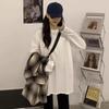2026 Autumn Women's Trendy Long Sleeve White Base Layer Shirt