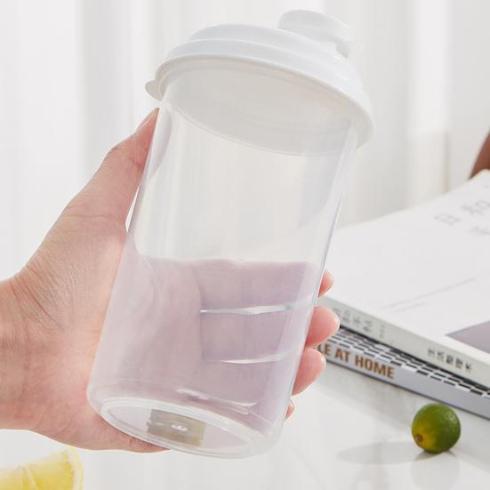 800ML Juice Cup Food Grade Minimalist BPA Free Clear Visual Design Beverage Mug Household Supplies