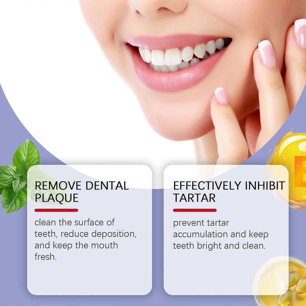 Oralhoe Brightening Tooth Care Toothpaste, Gentle Gingival Care Cleaning Stains And Tartar Fresh Breath Cleaning Toothpaste