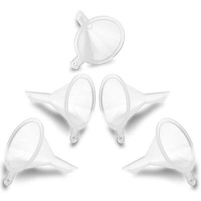 Mini Funnel 30-Pack for Lab Bottles, Sand Art, Perfume, Spice, Powder, Essential Oil, Recreational, Kitchen Food Grade Small Plastic Funnel