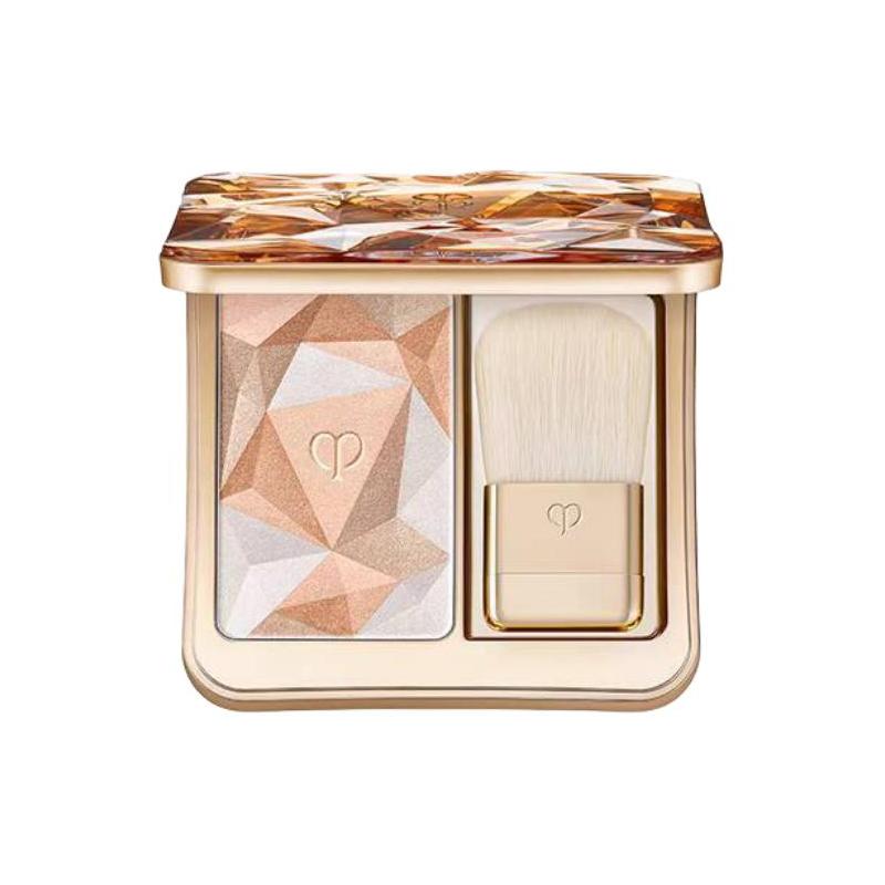 CPB Multicolor Shimmer Highlighting Powder #202, Brightening Soft Face Powder, Luminous Face Highlighter Contour Bronzer Makeup Cosmetic