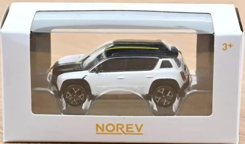 Norev Scale Renault 4 Quatre 2025 White Norev Electric Glacier White 1/64 E-Tech E-Tech