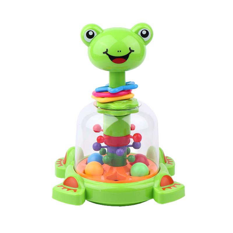 Kids Fun Giraffe Rotating Jumping Ball Rolling Beads Toy Baby Early Education Toy Finger Skill Training Montessori Baby Toy