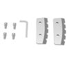 2 Pcs Ice Auger Blade Suitable for Eskimo 6 Inch Augers Hard Alloy Steel Ice Drill Blade Replacement with Screws and