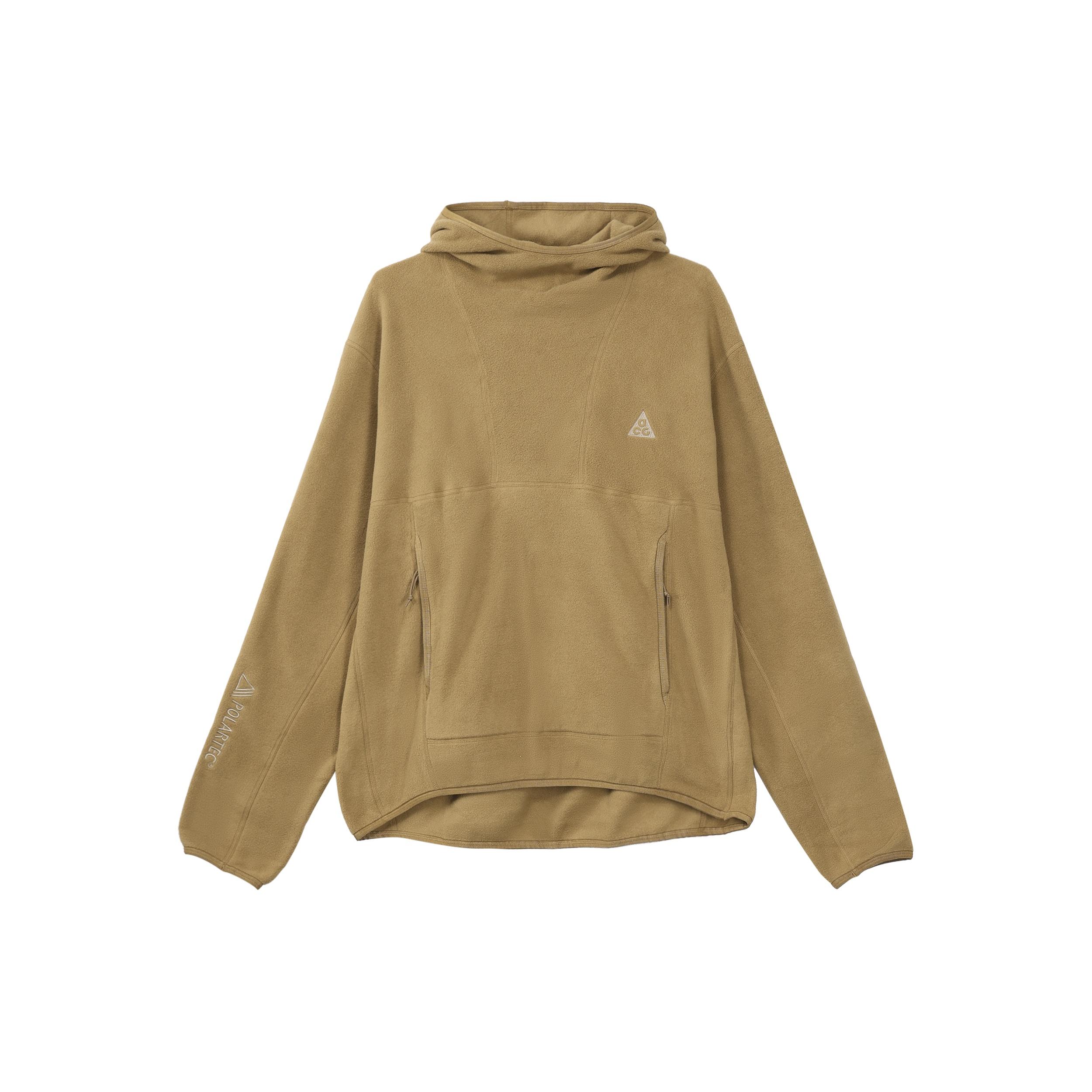 Nike ACG PolartecWolf Tree Fleece Pullover Beige Creamy Men s CV0643-216 M