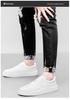 Men's Spring Collection: White Trendy Non-Slip Thick Sole Casual Sports Board Shoes