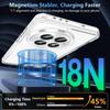 For  Magnetic Wireless Charging Case For Motorola Edge 60 Pro Edge60Pro G Clear Shockproof Back Cover