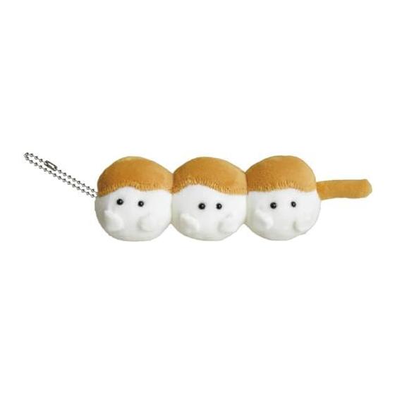 Ippinsha Mochitto Wagashi-san Маскот на шариковой цепочке Митараси Данго Подарок 48056