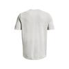 Under Armour Solid Color Training Sports Short Sleeve T-Shirt Men Tops Light-Grey 1376781-100