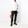 Off-White FW19 Back Letter Logo And Arrow Print Crewneck Long Sleeve Sweatshirt Men Tops White OMBB034E19E300030191