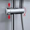 304 Stainless steel Universal Shower Head Holder Adjustable 22~25mm Rail Holder Bathroom Accessories Shower Mounting Brackets
