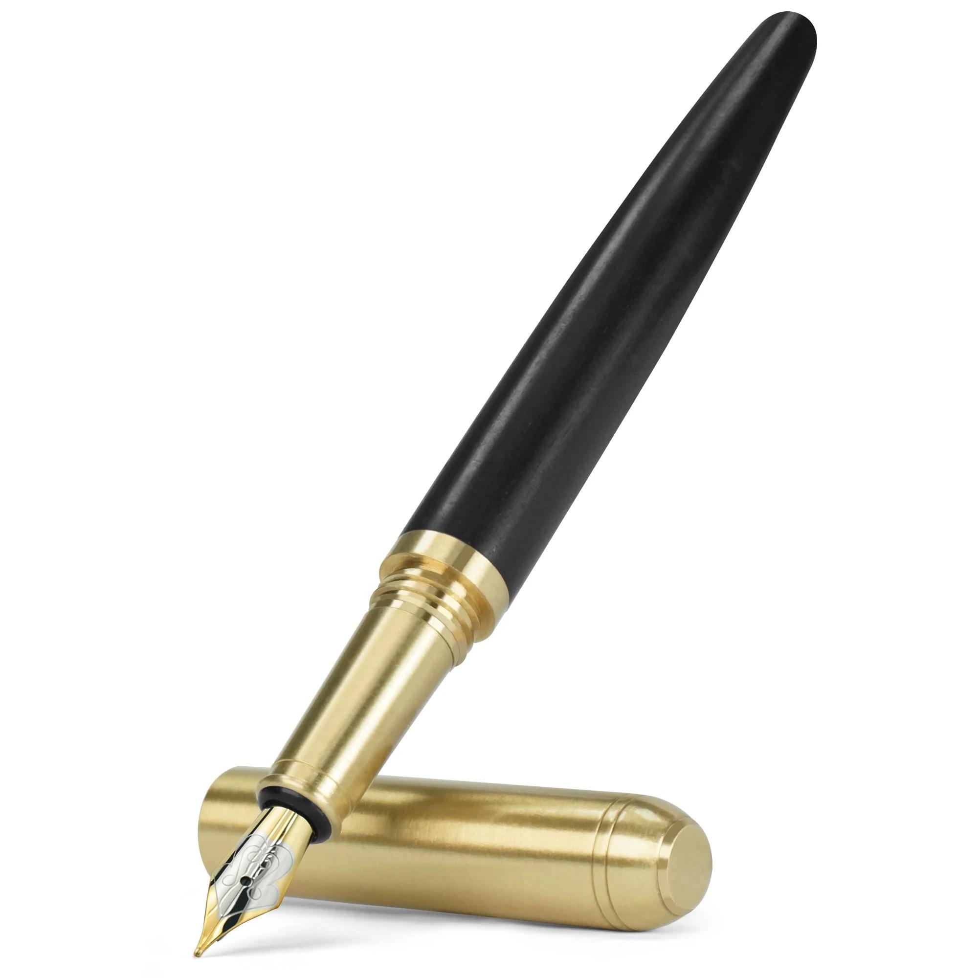 

Деревянная перьевая ручка, Винтажная перьевая ручка, Среднее перо