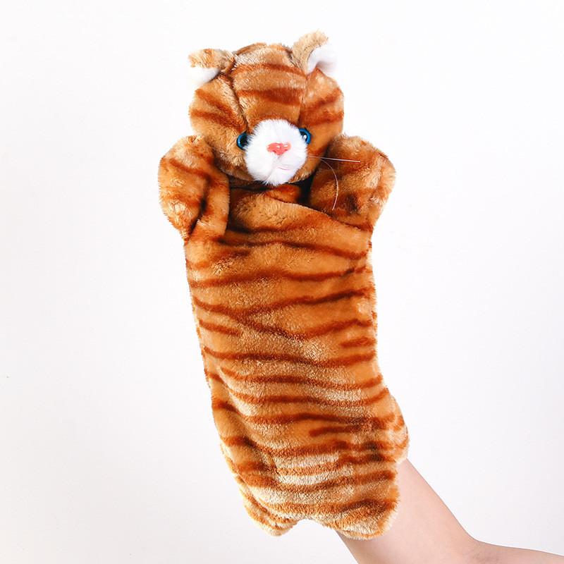 Fox Wolf Rabbit Plush Animal Hand Puppet Toy For Kids With Interactive Features