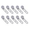 10Pcs Neck Extender Pants Extender Buttons Elastic Collar Button Extender  for Women Men