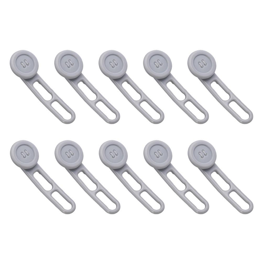 10Pcs Neck Extender Pants Extender Buttons Elastic Collar Button Extender  for Women Men