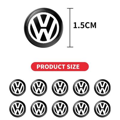 10pcs Car Stickers Decoration Protection Details For Volkswagen VW Golf GTI Tiguan Jetta Transporter Passat T5 Car Accessorie
