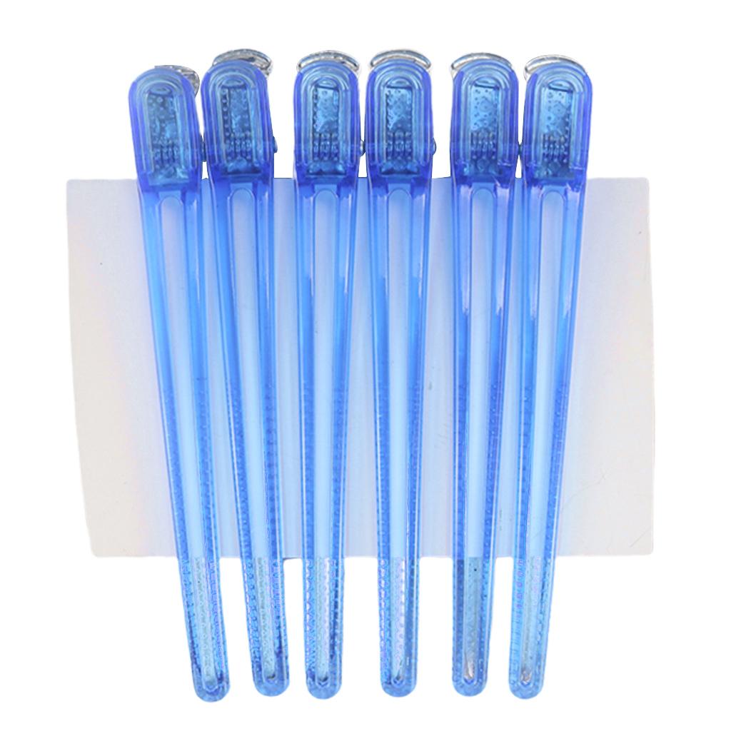10Pieces Hair Clips Hairdressing Sectioning Clamps Salon Section Clips Grip