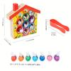 Beehive wooden puzzle toy in mixed colors, improves color recognition & fine motor skills, ideal Easter and birthday educational gift for kids