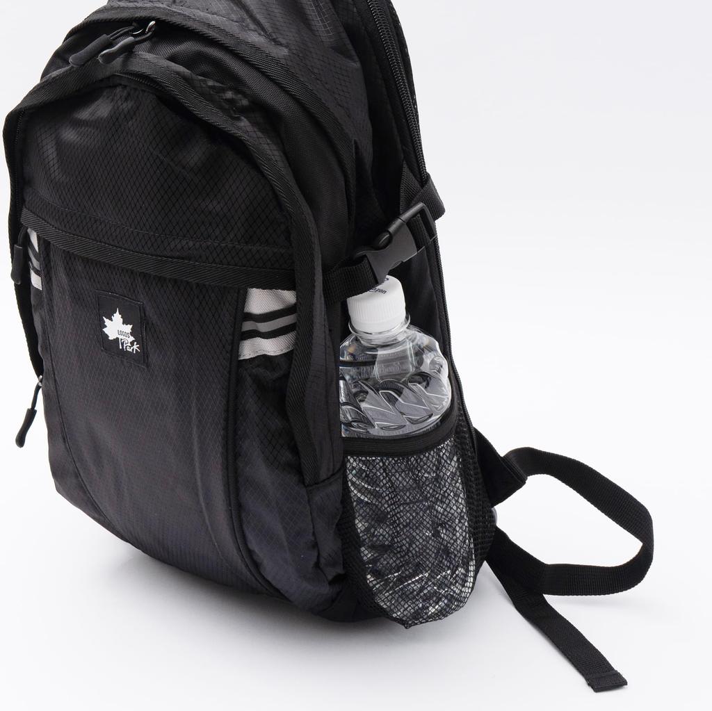 Logo Spark Reflective Daypack, Gray, Medium, Medium Size Backpack