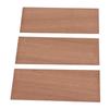 3PCS Guitar Veneer 188x98x2mm Sapele Wood Guitar Headplate Head Veneer for Repairment