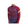 Nike Barcelona 2021/22 Training Elite Drill L/S Soccer Jersey Red/Blue Men Streetwear CW1377-621