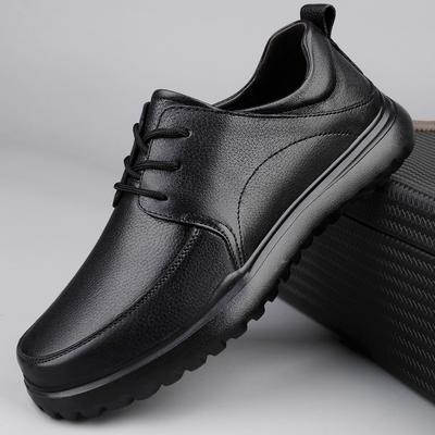 Official Website Hot Selling Men's Leather Casual Shoes Wear-resistant Comfortable Soles Oxford Shoes Men's Business Shoes