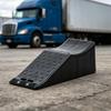 Automotive Wheel Chock Portable Triangular Wedge Impact-Resistant