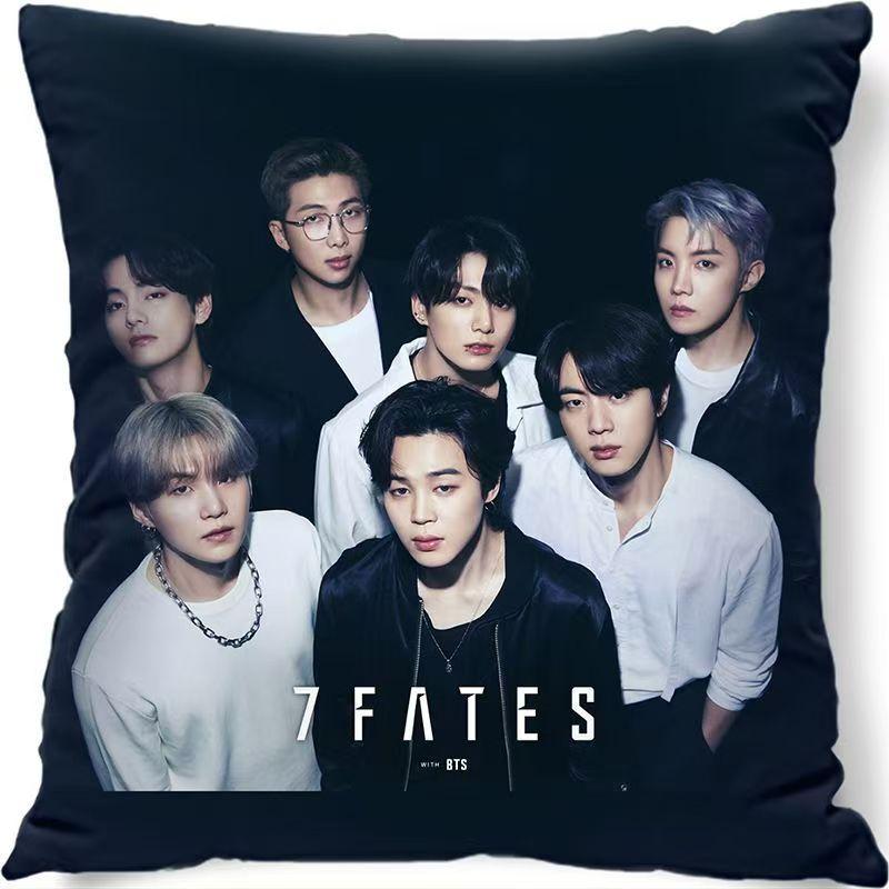 Подушка BTS Чонгук Подушка для комфорта K-pop Подушка для кровати BT21 45*45cm