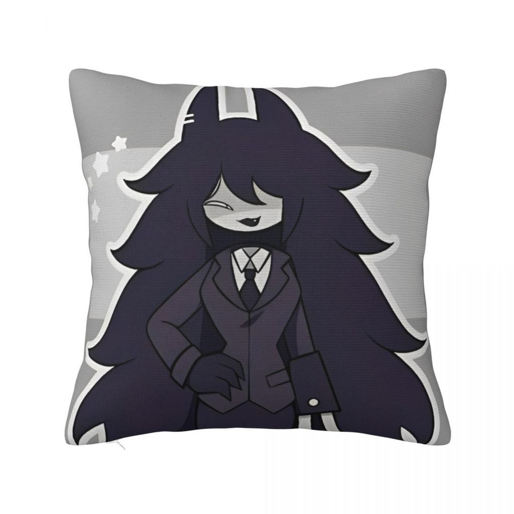 Miss Circle Pillowcase Printing Polyester Cushion Cover Decoration Fundamental Paper Education Throw Pillow Case Cover
