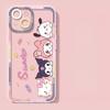 Sanrio Kuromi Hello Kitty Melody Case For Iphone 17 Air 17 Pro Max 16 15 14 12 13 11 Pro Max X 16 Plus 13 Mini Pochacco Casing