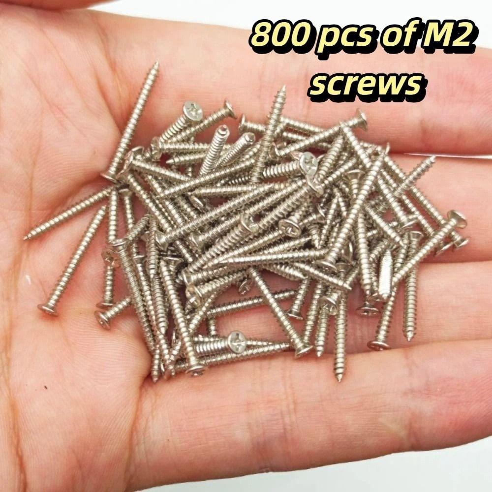 304 Stainless Steel Self-tapping Screws Cross Phillips Wood Screws  Home Improvement