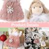 Angel Doll Pendants Christmas Plush Ornaments Plush Angel Ornaments for Christmas Party New Year Valentine's Day Decoration