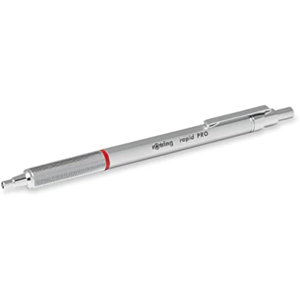 Rottling Ballpoint Pen Rapid Pro Silver 1904-291 [Genuine Japanese]
