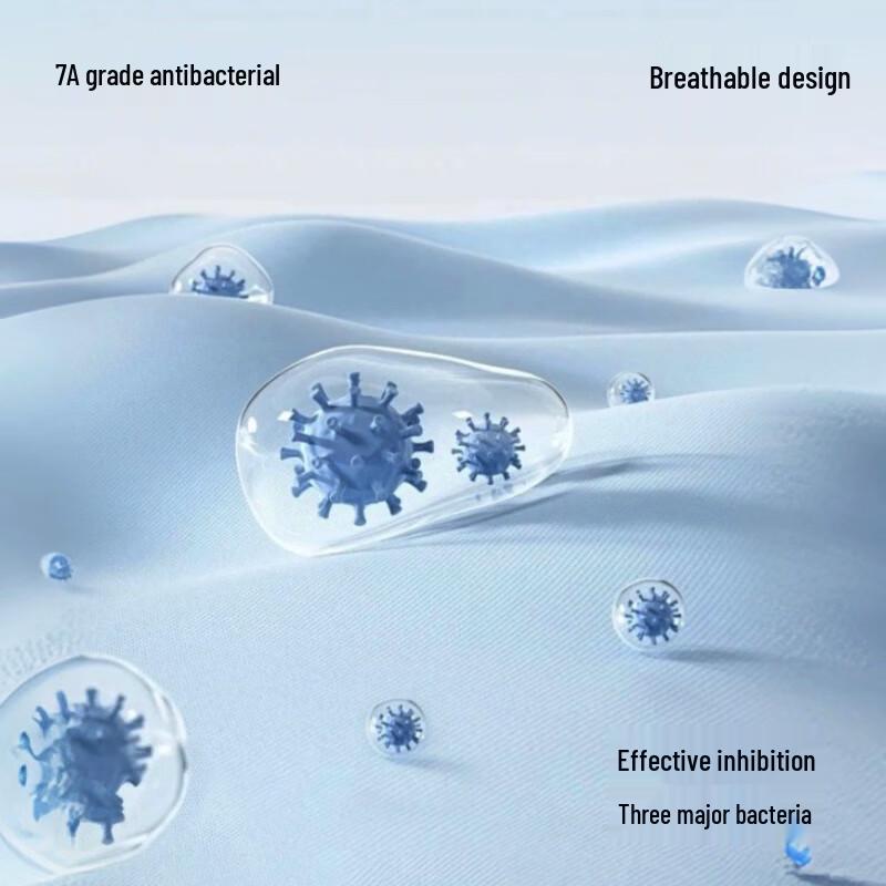 Men's Antibacterial Cotton Boxer Briefs 3-Pack