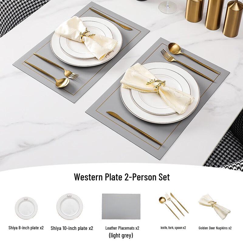Naijiang Light Luxury Minimalist Ceramic Dinnerware Set