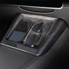 Upgrades Carbon Fiber Charging Dock Frame Multifunction Charging Center Trim Strips Car Spare for Vehicle Center Console