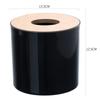 Roll Tissue Box Holder Innovative Modern Concise Large Space Round Tissue Toilet Paper Dispenser for Bathroom Living Room