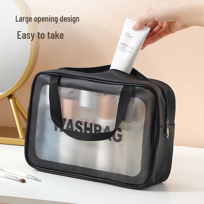 Large Capacity Transparent PVC Waterproof Toiletry & Beach Bag