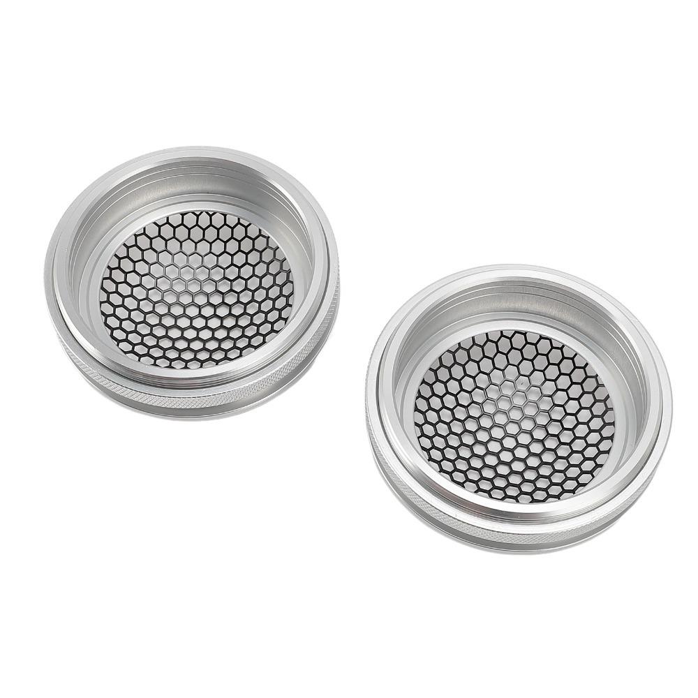

2Pcs OD 64mm Car Speaker Cover Metal Mesh Subwoofer Guard Replacement Speaker Grill Audio System